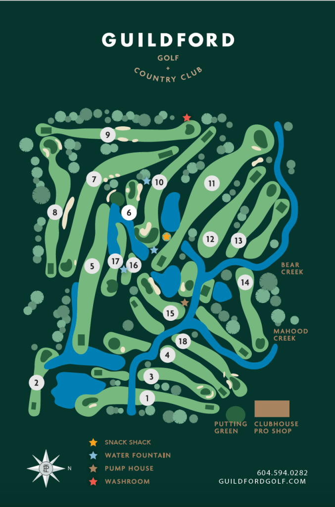 Guildford Golf and Country Club, Surrey, BC Golf course information